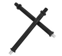 TOYANDONA Manches de Rechange pour Brosse de Toilette 2pcs en Plastique et Fer, Détachables et Robustes, Modèle M10, Accessoires Fonctionnels pour Salle de Bain Minimaliste