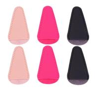 TOYANDONA Manchon de Protection en Pu pour Ciseaux à Cuticules 6pcs, Réutilisable, Protège Outils de Beauté, Couleurs Variées, pour Usage Manucure Couleur Aléatoire