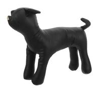TOYANDONA Mannequin pour Chiens en Cuir PU Modèle Debout pour de Vêtements et Accessoires pour Animaux Support Solide pour Animalerie Design Polyvalent