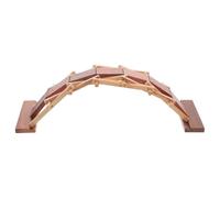 TOYANDONA Maquette de Pont en Arc en Bois à Monter Soi-même, Éducatif Fait Main en Bois Naturel, Puzzle de Construction pour Garçon et Filles, Activité Motricité Fine et Éveil Créatif,