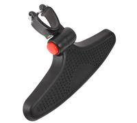 TOYANDONA Marchepied de Poussette Noir en Plastique, Rallonge de Repose-pied pour Bébé, Surface Lisse, Installation Facile pour Poussette Canne