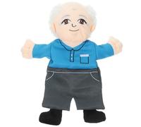 TOYANDONA Marionnette à Main Réaliste pour Garçon Fille de Rôle Famille Grands-Parents Poupée Interactive pour Contes et Comptines Éducatives