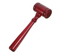 TOYANDONA Marteau de Juge Bois Petit pour Garçon Fille Marteau Enchères et Pratique Accessoire de Fête et Jeu de Rôle