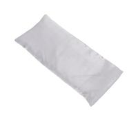 TOYANDONA Masque de Sommeil en Soie Argenté aux Graines de Flax et Lavande, Texture Délicate, Facile à Transporter, pour Yoga et Relaxation des Yeux