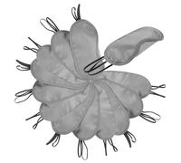 TOYANDONA Masque de Sommeil Jetable 10 Pièces en Polyester Sombre, Bandeau Oculaire Occultant Léger et Élastique, Protection Confortable pour Voyage, Détente, Nuit Paisible, Homme et Femme