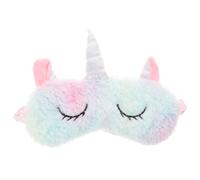 TOYANDONA Masque de Sommeil Licorne Moelleux et Léger, Bandeau Élastique sans Pression, Cache-œil Respirant pour Dormir, Voyager Sieste, Taille Unique, Tissu Doux et Confortable