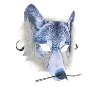 TOYANDONA Masque Décoratif Masque De Loup-garou Effrayant Équipement Thérien es De Fête Costumée Habiller es e De Loup Dhalloween e Animalier Accessoires Pvc Déguisement