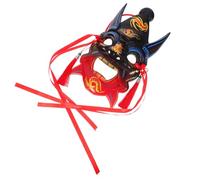 TOYANDONA Masque Résine Peint Main Accessoire Cosplay Portable avec Sangle Élastique pour Théâtres et Activités Culturelles