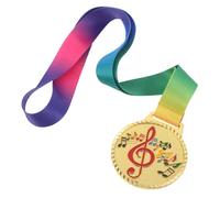TOYANDONA Médaille Musicale Garçon Fille Doré Récompense pour Piano Violon Chant et Danse Prix Dexcellence pour Compétitions et Événements Musicaux