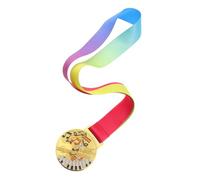 TOYANDONA Médaille Musicale Garçon Fille Robuste pour Concours Piano Violon Chant Danse Médaille Dor avec Ruban Tour de Cou pour Récompenses et Événements Musicaux