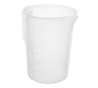 TOYANDONA Mesureur Huile Moteur avec Poignée Isolante Doseur Liquide Transparent Résistant à Usure pour Usage Domestique et Atelier Gobelet Gradué Pratique pour Contrôler Précisément le