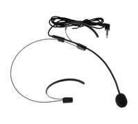 TOYANDONA Micro-casque Flexible Noir pour Scène, Microphone de Tête Professionnel pour Chanter et Parler en Spectacle, Microphone Intégré Haute Performance pour Présentateurs et Musiciens