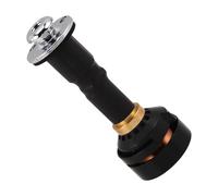 TOYANDONA Micro pour Cajon 8,6 Cm en Métal Noir - Amplificateur Audio Portable et Capteur de Son Haute Sensibilité pour Djembé, Batterie et Percussions Africaines - Accessoire Multifonction