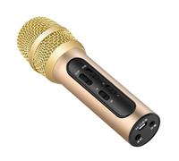 TOYANDONA Microphone à Main Professionnel Portable pour Chant Studio et Karaoké Micro Capacitif Compatible Smartphone et PC Léger et Facile à Transporter pour Événements Live et Réunions