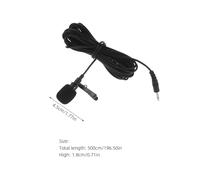 TOYANDONA Microphone à Pince Filaire pour Saxophone Ténor Alto et Soprano - Système de Microphone à Condensateur Haute Sensibilité Bruit Câble Long pour Performances en Salle et