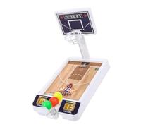 TOYANDONA Mini Jeu De Basket-Ball pour Garçon Et Filles Petit Panier De Table en Plastique Solide Jouet Interactif De Bureau Jeu D’adresse Éducatif Et Extérieur Couleur Aléatoire