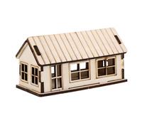 TOYANDONA Mini Kit de Puzzle Maison Bois pour Garçon Fille Modèle DIY Précis et Éducatif Décoration Polyvalente pour Maquettes et Bricolage
