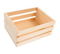 TOYANDONA Mini Panier de Rangement en Bois Ajouré pour Bureau Boîte de Rangement Multifonctionnelle Compacte Décoratif Vintage pour Maison et Espace de Travail