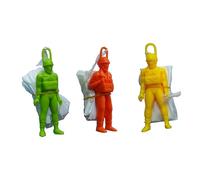 TOYANDONA Mini Parachute Soldat pour Enfants Jouets À Lancer À La Main avec Parachutistes pour Lécole Maternelle