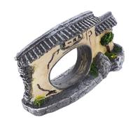 TOYANDONA Mini Statue Architecture Chinoise Résine pour Décoration Aquarium et Jardin Intérieur Extérieur