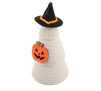 TOYANDONA Mini Witch Hat For Halloween Pets Spooky Tabletop Ornament With Elastic Band Creepy Haunted House Shelf Sitter Gothic Fall Figurine For Party Decor