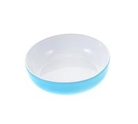 TOYANDONA Miniature Assiette Bleue pour Maison de Poupée Miniature Décorative Lisse Accessoire de Cuisine pour Décor Pouponnière