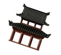 TOYANDONA Miniature Décoration Micro Paysage pour Aquarium et Jardin Accessoire de Fée avec Détails Architecturaux Précis et Figurine Pavillon Traditionnel pour Maison de Poupée et Féerique
