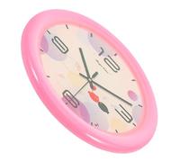 TOYANDONA Miniature Doll House Wall Clock Décoration Murale Ronde pour Maison De Poupée Accessoire De Mobilier Miniature