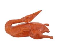 TOYANDONA Modèle de Rôti Réaliste en PU Marron, Nourriture Jouet pour Garçon et Filles Léger et Facile à Transporter, pour Projets DIY et Photographie Culinaire