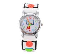 TOYANDONA Montre Garçon Fille Analogique avec Motif Basket-Ball Étanche Éclaboussures Cadran Coloré Facile à Lire Cadeau Anniversaire Garçon Fille