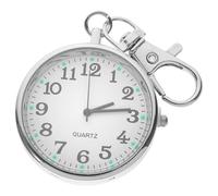 TOYANDONA Montre Infirmière Porte-Clés en Acier Inoxydable, Format Compact pour Suivi des Soins et Examens Professionnels