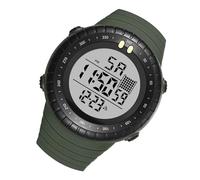 TOYANDONA Montre Numérique Étanche pour Homme Multifonctionnelle Lumineuse Résistante à l'eau pour Sport Et Activités en Extérieur