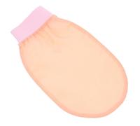 TOYANDONA Moufles pour Éliminer les Peaux Mortes Doux Exfoliant en Tissu Imitation Soie Bain et Portable Spécialement Conçu Corps des Femmes