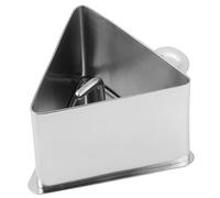 TOYANDONA Moule à Boules de Riz Triangle Acier Inoxydable Non-adhérent pour Sushi DIY Presse Boulettes de Riz Facile à Utiliser Fêtes et Repas Famille