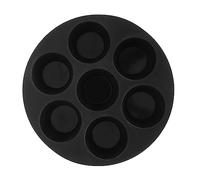 TOYANDONA Moule à Cake Silicone Cavités Noir Résistant Haute Température Flexible et Réutilisable Compatible Four Micro-ondes et Friteuse à Air Accessoire Pâtisserie pour Maison et Boutique