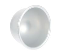 TOYANDONA Moule à Gâteau Poupée Demi-sphère en Alliage D’aluminium Argenté | Forme Créative pour Pâtisserie Maison et Diy, Pratique, Facile à Utiliser, Nettoyage Simple