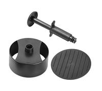 TOYANDONA Moule à Hamburger Rond Abs Non Adhérent pour Steaks et Saucisses Presse à Steak Manuelle Outil de Cuisine Polyvalent pour Viandes et Bacon Facile à Nettoyer