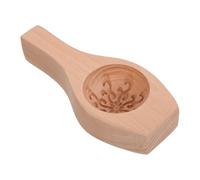 TOYANDONA Moule à Pâtisserie en Bois 3,5 Cm Épaissi Forme Fleur Nuage, Moule à Vapeur pour Brioches, Raviolis, Biscuits Fait Main, Accessoire la Cuisine Maison Pâtisserie Orientale