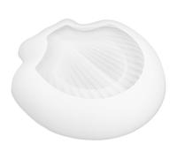 TOYANDONA Moule à Plateau de Rangement en Silicone Époxy pour DIY, Moule de Décoration Intérieure Coquillage et Conque, 1 Pièce, Fabrication de Plateau Organiseur pour Loisirs Créatifs
