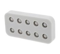 TOYANDONA Moule en Silicone pour Cire D’abeille Taille S, Kit D’outils D’apiculture pour Greffage de Reines, Tasse de Greffage Réutilisable, Résistant et Précis, pour Apiculteurs Amateurs