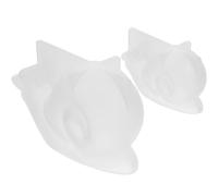 TOYANDONA Moules en Silicone pour Moulage Époxy, Lot de 2 Moules Animaux Escargot Réutilisables, Décoration Bricolage pour Maison et Jardin