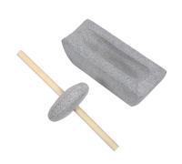 TOYANDONA Moulin à Pierre Manuel Style Chinois pour Broyage Épices et Grains Meule Traditionnelle pour Thé et Café Broyeur Compact de Conserve Saveurs et Nutriments