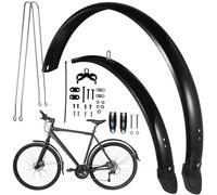 TOYANDONA Mudguards Extension Complète Garde Boue Arrière Protection pour VTT Route et Voyage Installation Facile Couleur Aléatoire Couleur Aléatoire