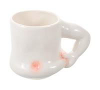 TOYANDONA Mug à Café en Forme de Fesses Tasse à Thé en Céramique, Motif Ventre Créatif, 380 Ml (12,8 Oz), Mug Original en Forme de Corps, Idéal pour Un Anniversaire, La Saint-valentin, Le
