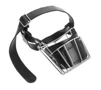 TOYANDONA Muselière Acier Inoxydable pour Chien Petit Muselière Ajustable et Respirante pour Chiens Protection Aboiements et Morsures Confort Optimal et Design Pratique pour Entraînement