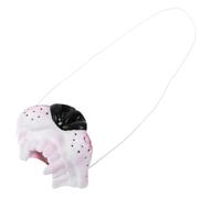 TOYANDONA Nez de Chien Loup en Vinyle pour Cosplay Accessoire de Déguisement Animaux Compact et Remplaçable Fête Thème Animaux Costume Drôle et Vivant