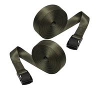 TOYANDONA Nylon, Sangles de Fixation pour Caméra, Boucles Métal 2 Rouleaux | Résistantes aux Intempéries, Serrage par Boucle à Came, pour Paquet Photo, Randonnées et Sorties de Chasse