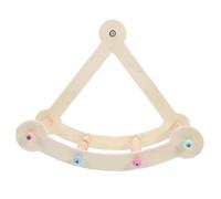 TOYANDONA Oiseaux de Pirate pour Perroquets Échelle de Jeu Rotative et Balancelle Accessoires de Cage à Oiseaux Améliore et Stimule Intérêt