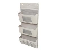 TOYANDONA Organisateur Mural Suspendu Gris Couches Pochette de Rangement Pliable sans Clous pour Porte Poche de Rangement Multi-Usage pour Dressing et Gain de Place Derrière Porte