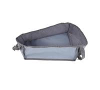 TOYANDONA Organisateur Panier sous Poussette Léger en Tissu Oxford Bleu Clair, Grand Rangement Sécurisé sous Siège, Accessoire Pratique pour Poussette Canne, Sorties Bébé et Courses